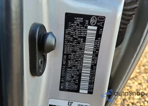 2011 Toyota Corolla Base из США, поврежденный, VIN 2T1BU4EE2BC682686